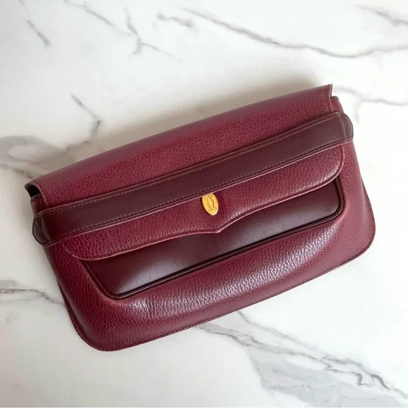 Must de Cartier Calfskin purse on strap - Picture 2 of 14